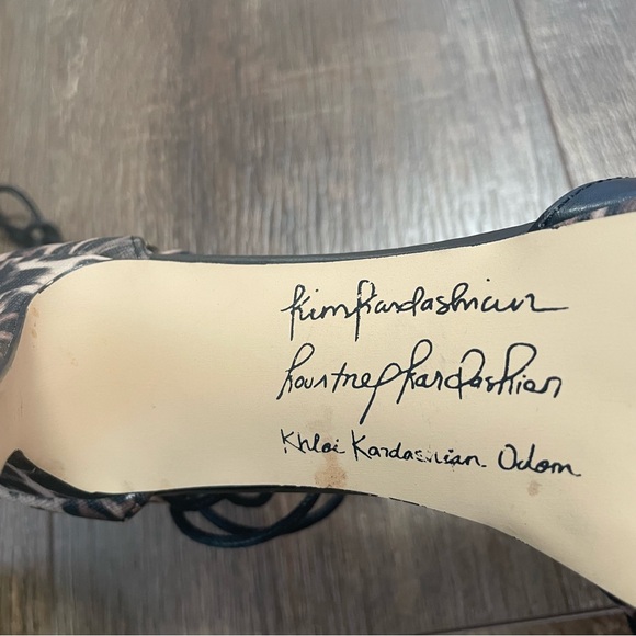 Kardasihan Kollection Lacy Cheetah Heels 👠 Women’s 7 - Picture 4 of 10